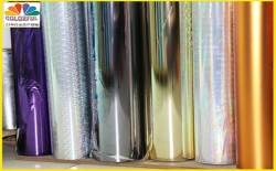 阿里透明镭射膜 盖光膜 彩艺厂家生产